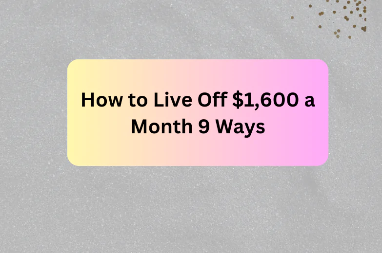 Living Off $1,700 a Month: Best 7 Tips and Tricks